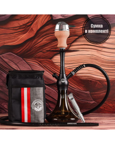 Кальян Yahya Kernel Mini Full Set Black 45 см