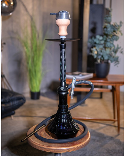 Кальян Yahya ZL 121 Black Full Set 58 см