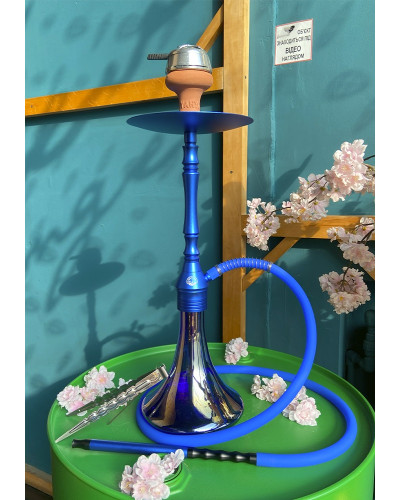 Кальян Yahya Nozzle Blue Set 58 см