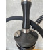 Кальян Yahya Soft NL-01 Full Black на колбі Craft Gray 70 см - фото 3