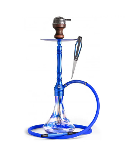 Кальян Yahya Nozzle Blue Full Version 58 см