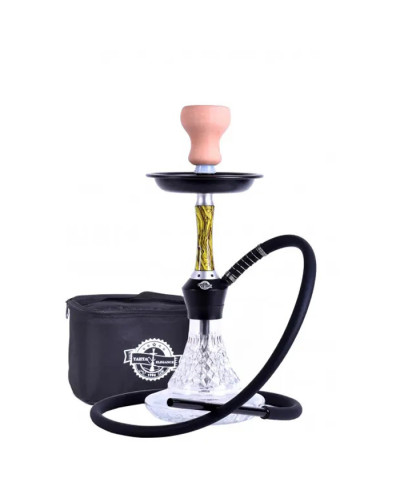 Кальян з сумкою Yahya Lotus Click Mini Gold 43 см