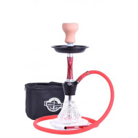 Кальян з сумкою Yahya Lotus Click Mini Red 43 см