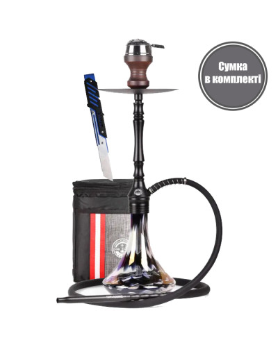 Кальян Yahya Nozzle Black Full Version 58 см