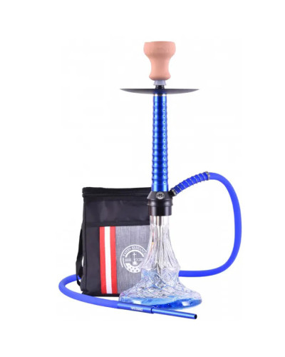 Кальян з сумкою Yahya Spray Mini Blue 55 см