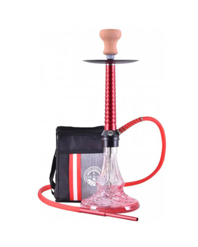 Кальян з сумкою Yahya Spray Mini Red 55 см