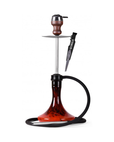 Кальян GORILLA Craft 3.0 Black Red Edition 60 см